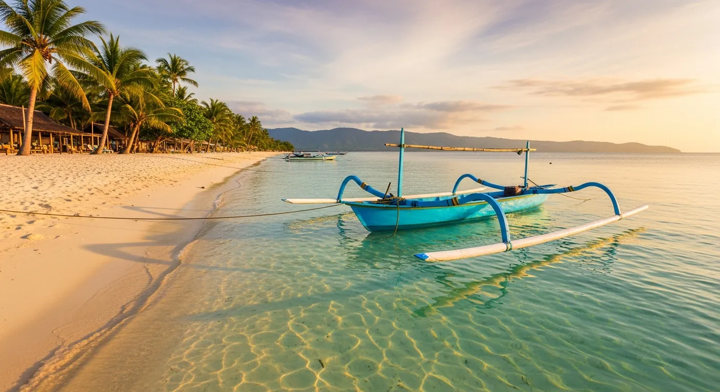 Gili Islands bay near Lombok
